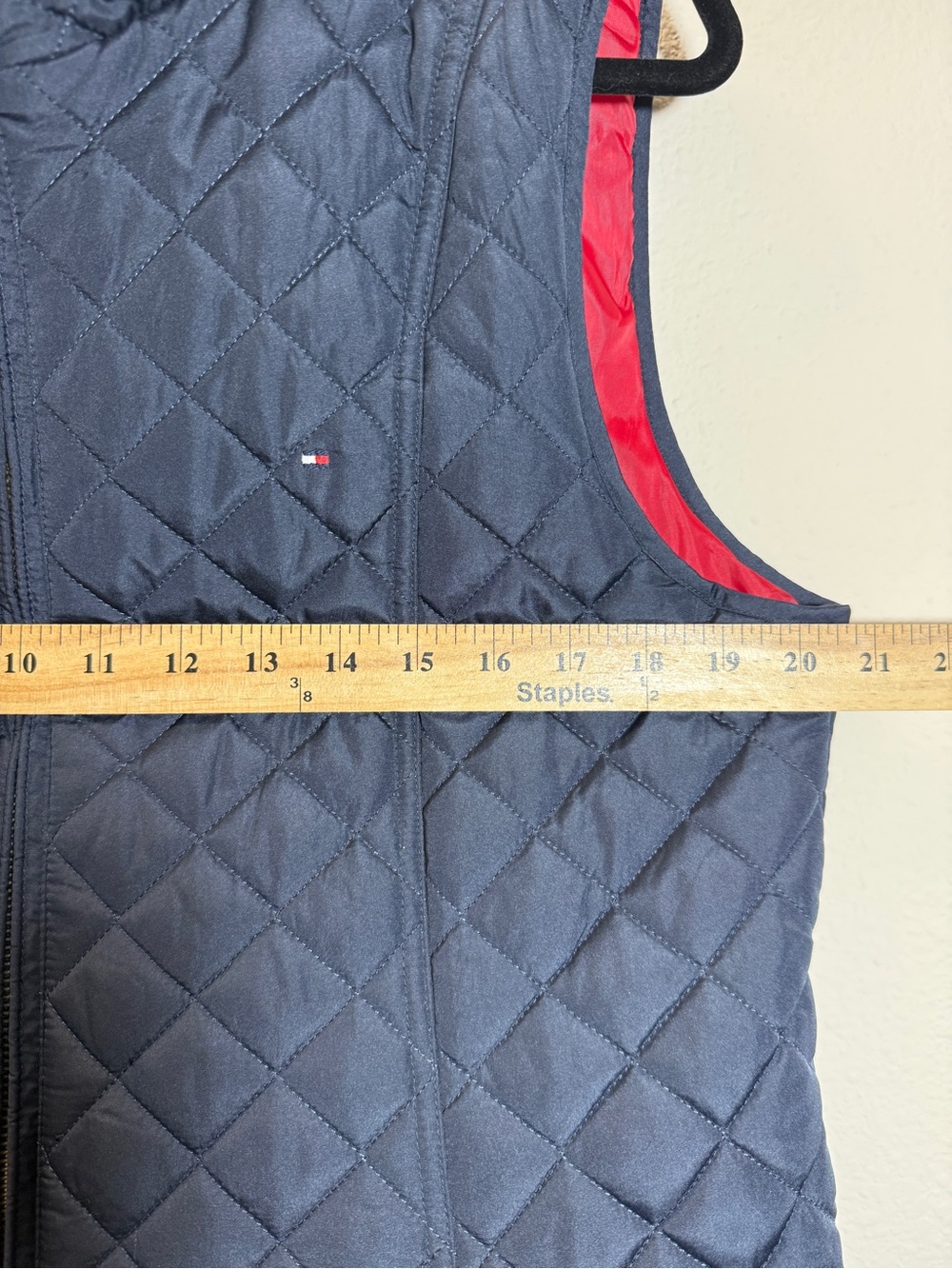 Tommy Hilfiger Quilted Puffer Vest Full Zip (Size Large)Fashion Trendy Chic - Picture 6 of 8